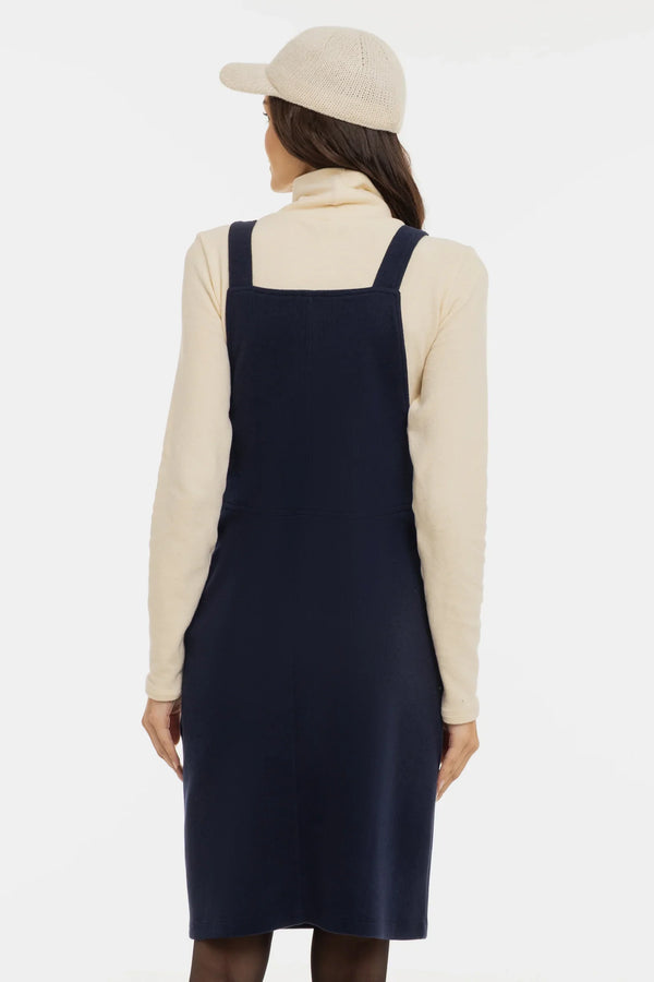 Sarafan tricotat pentru gravide și alăptare – bleumarin