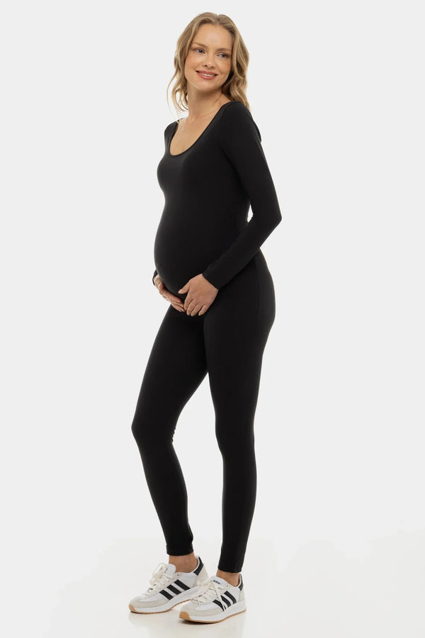 Salopetă modelatoare cu mânecă lungă pentru gravide