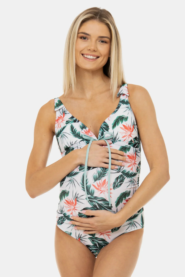 Costum de baie pentru gravide și alăptare - Tropical