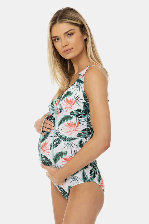 Costum de baie pentru gravide și alăptare - Tropical