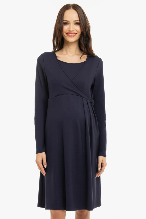 Rochie cu nod pentru gravide și alăptare