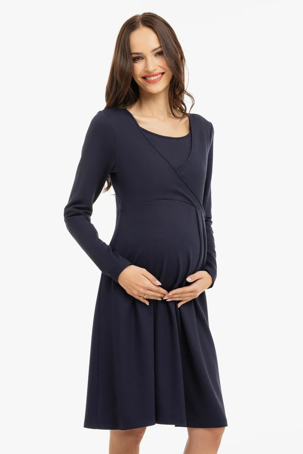 Rochie cu nod pentru gravide și alăptare