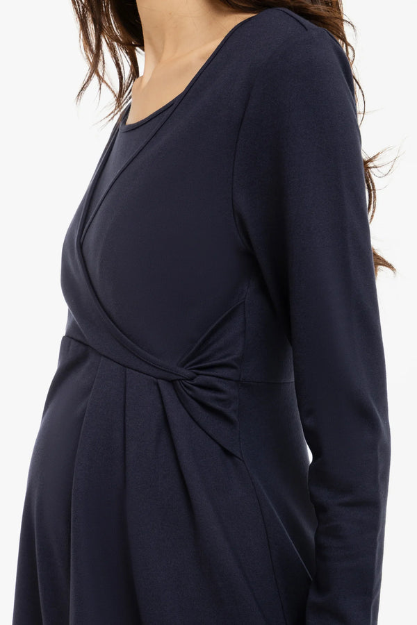 Rochie cu nod pentru gravide și alăptare