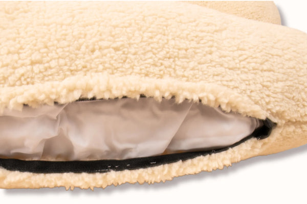 Pernă pufoasă U 3 în 1 pentru gravide și alăptare – bej