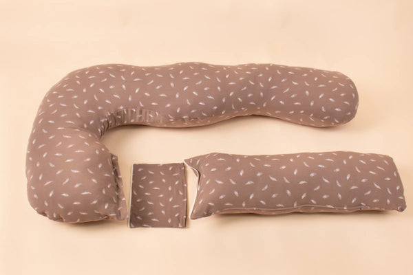 Pernă U 3 în 1 pentru gravide și alăptare – Pene