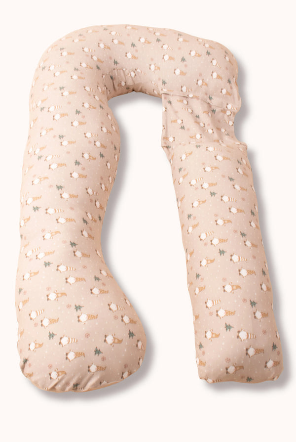 Pernă U 3 în 1 pentru gravide și alăptare – Crăciun