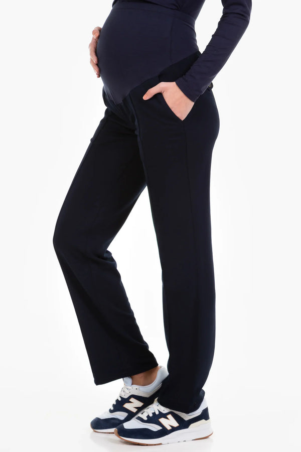 Pantaloni eleganți pentru gravide cu bumbac organic