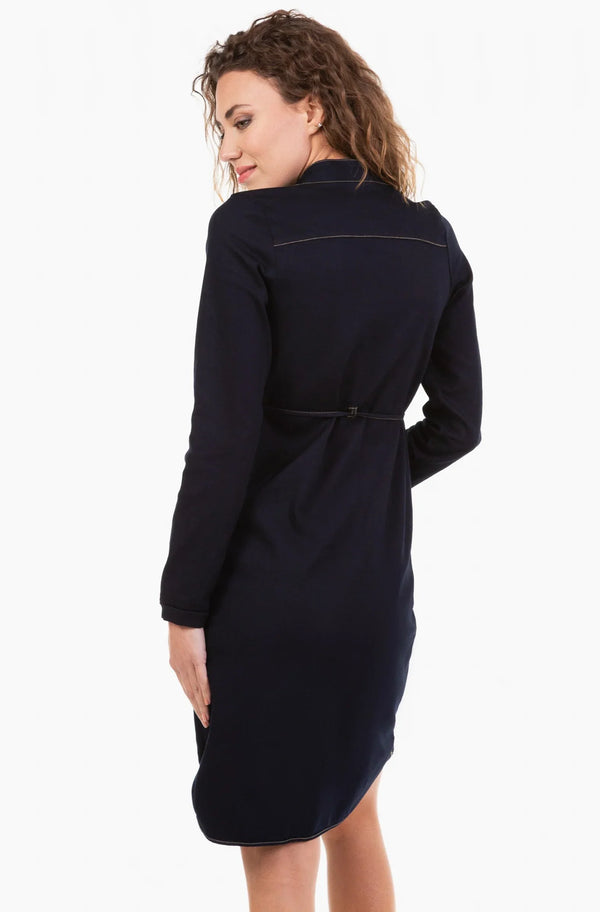 Rochie denim pentru gravide și alăptare