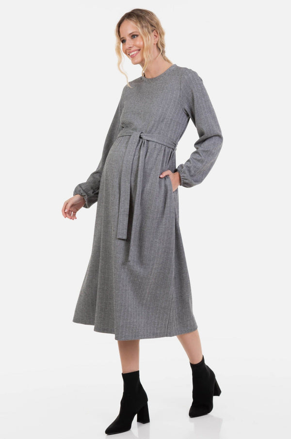 Rochie lungă elegantă pentru gravide