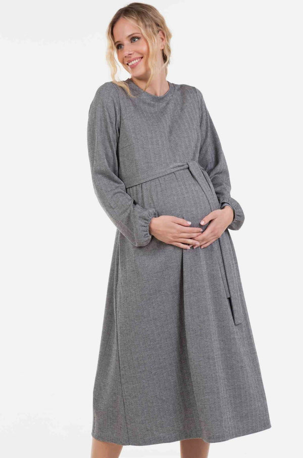 Rochie lungă elegantă pentru gravide