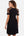 Rochie pentru gravide și alăptare cu element transparent