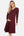 Rochie elegantă pentru gravide și alăptare - visiniu
