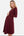 Rochie elegantă pentru gravide și alăptare - visiniu