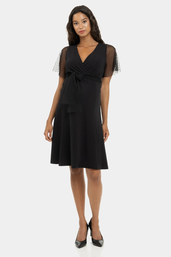 Rochie cu buline pentru gravide și alăptare