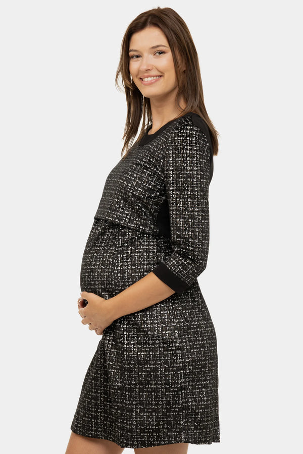 Rochie elegantă pentru gravide și alăptare