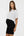 Crop top din bumbac pentru gravide – alb