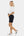Crop top din bumbac pentru gravide – alb