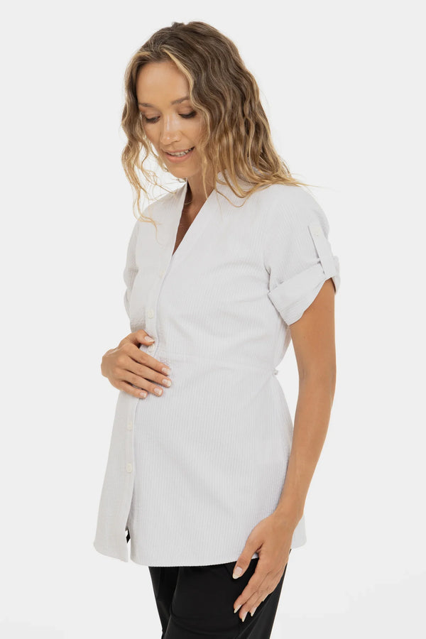 Cămașă din bumbac pentru gravide și alăptare
