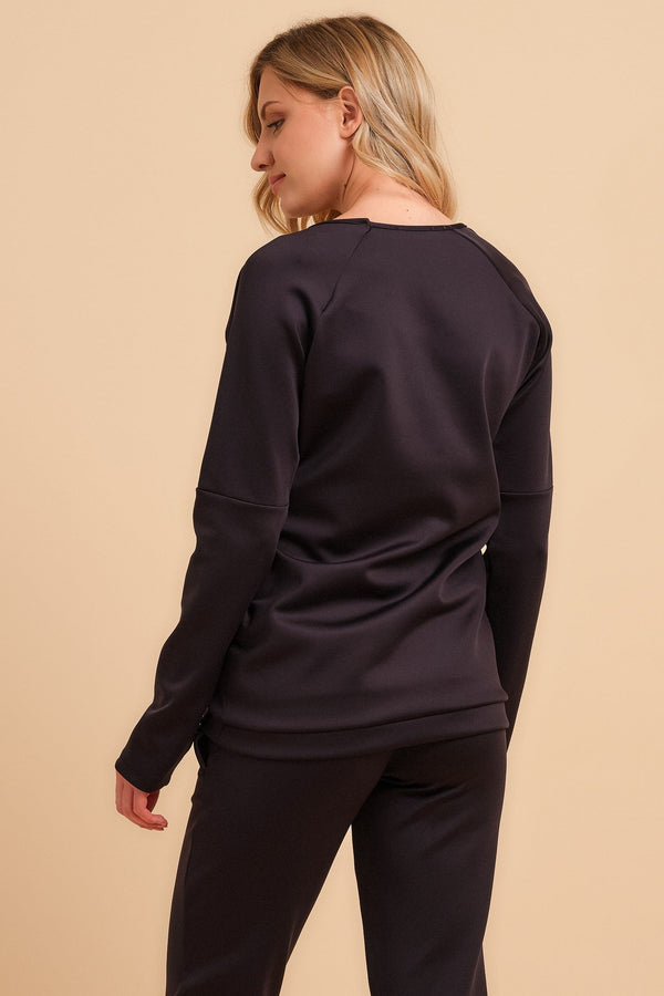 Bluză petrecută pentru gravide și alăptare