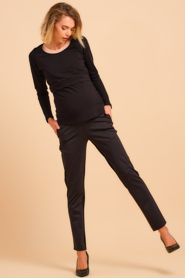 Pantaloni din jerseu pentru gravide