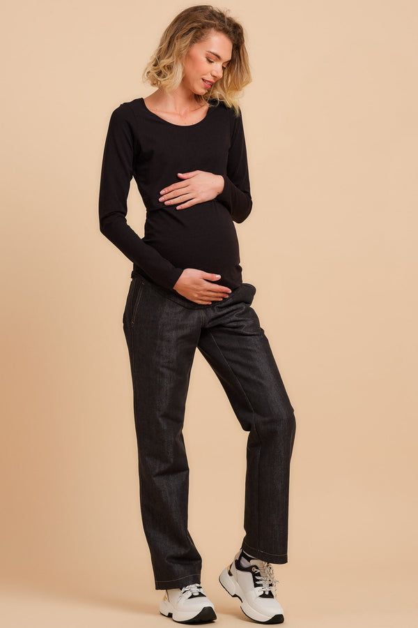 Blugi largi pentru gravide