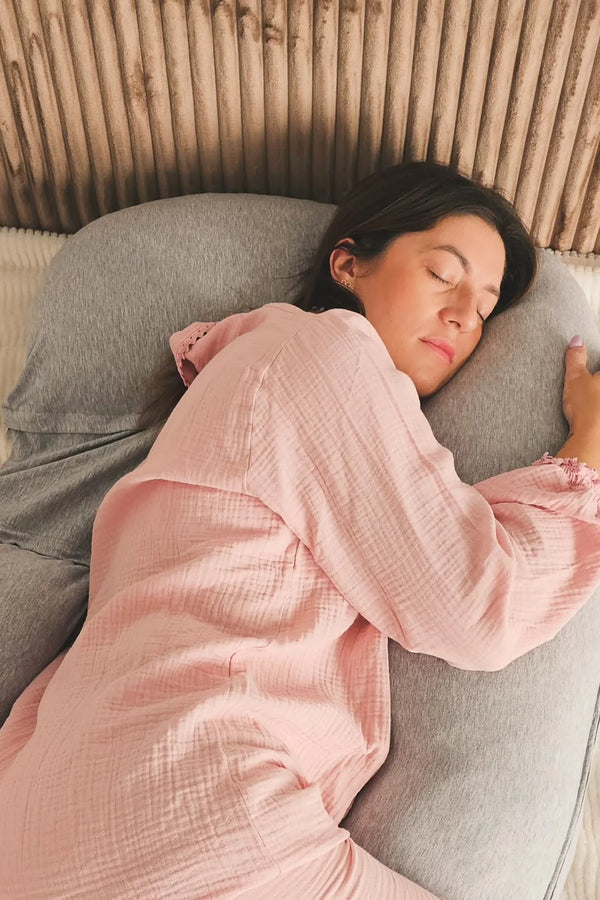 Pernă U 3 în 1 pentru gravide și alăptare – gri