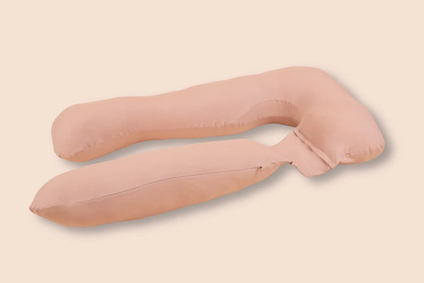 Pernă U 3 în 1 pentru gravide și alăptare - crem