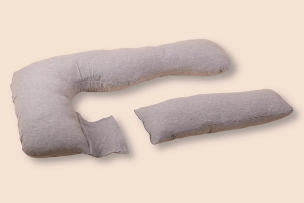 Pernă U 3 în 1 pentru gravide și alăptare – gri