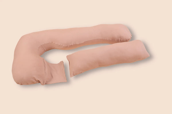 Pernă U 3 în 1 pentru gravide și alăptare - crem