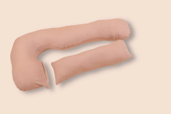 Pernă U 3 în 1 pentru gravide și alăptare - crem