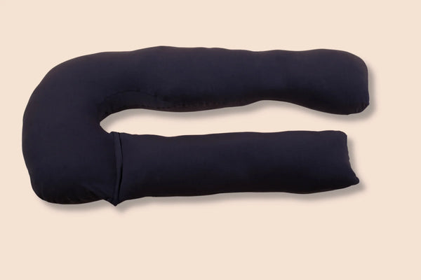 Pernă U 3 în 1 pentru gravide și alăptare – albastru închis