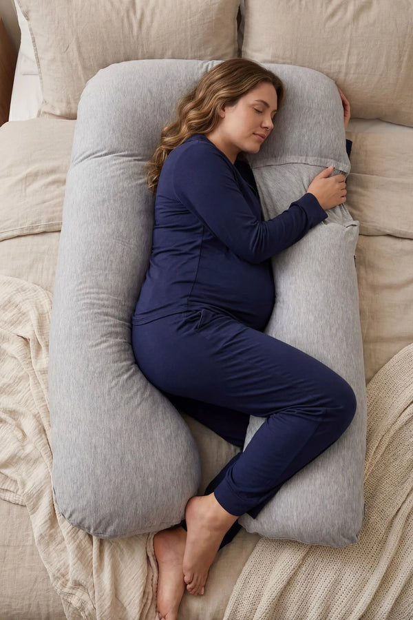 Pernă U 3 în 1 pentru gravide și alăptare – gri