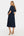 Rochie plisată de ocazie pentru gravide – bleumarin