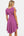 Rochie vaporoasă 2 în 1 pentru gravide și alăptare – violet