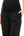 Pantaloni pentru gravide cu pliuri din georgette fin – negri