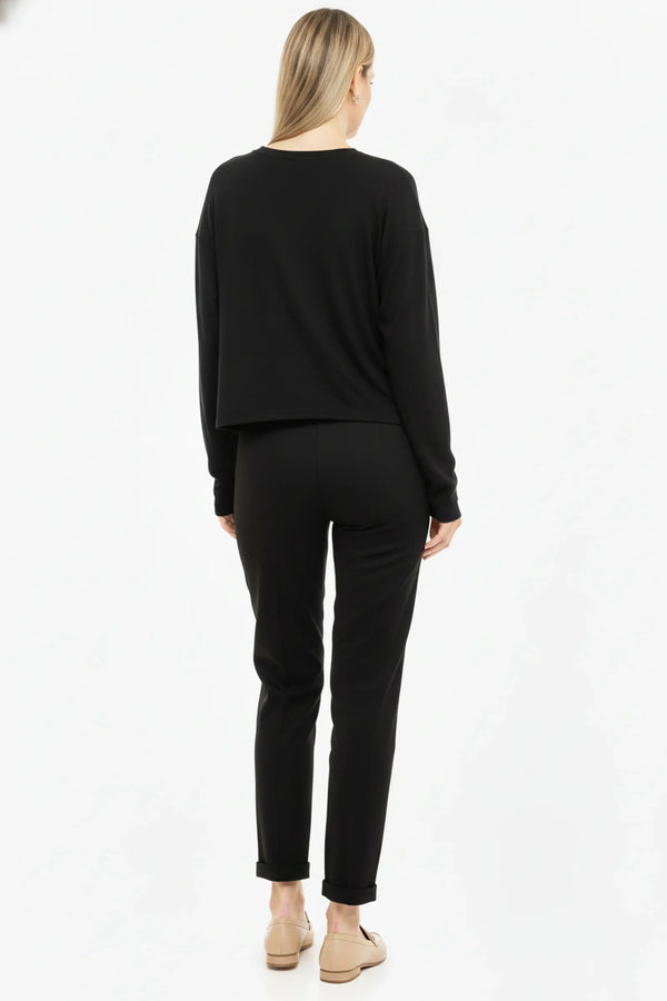 Pantaloni strâmţi din bumbac pentru gravide