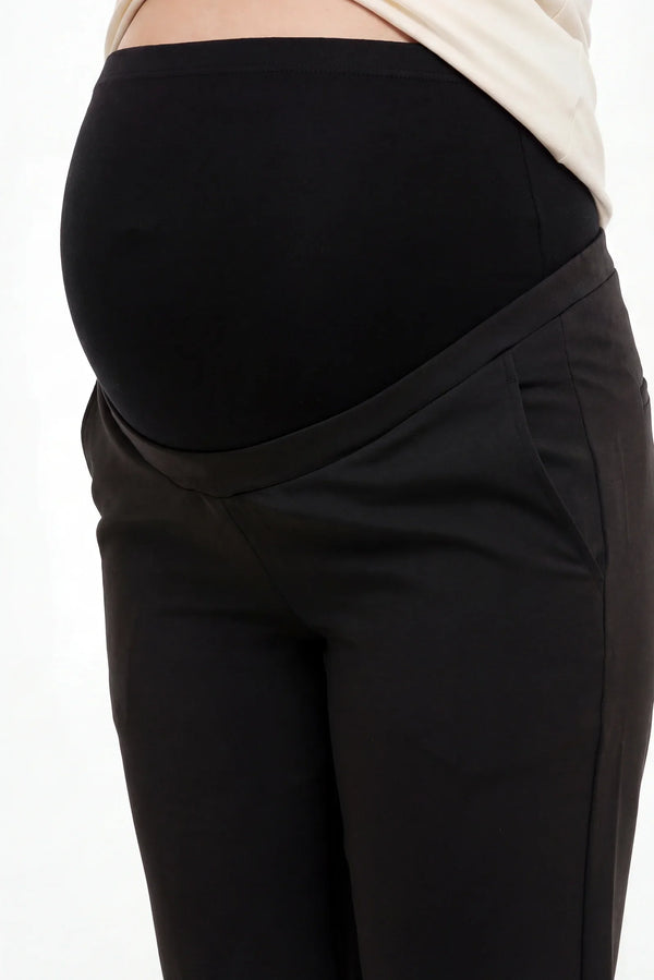 Pantaloni negri pentru gravide