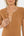 Rochie din bumbac rib pentru gravide și alăptare – caramel