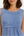 Rochie elegantă pentru gravide cu cordon încrețit – albastru