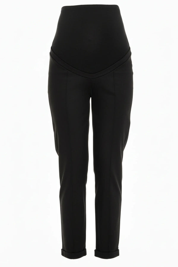 Pantaloni strâmţi din bumbac pentru gravide