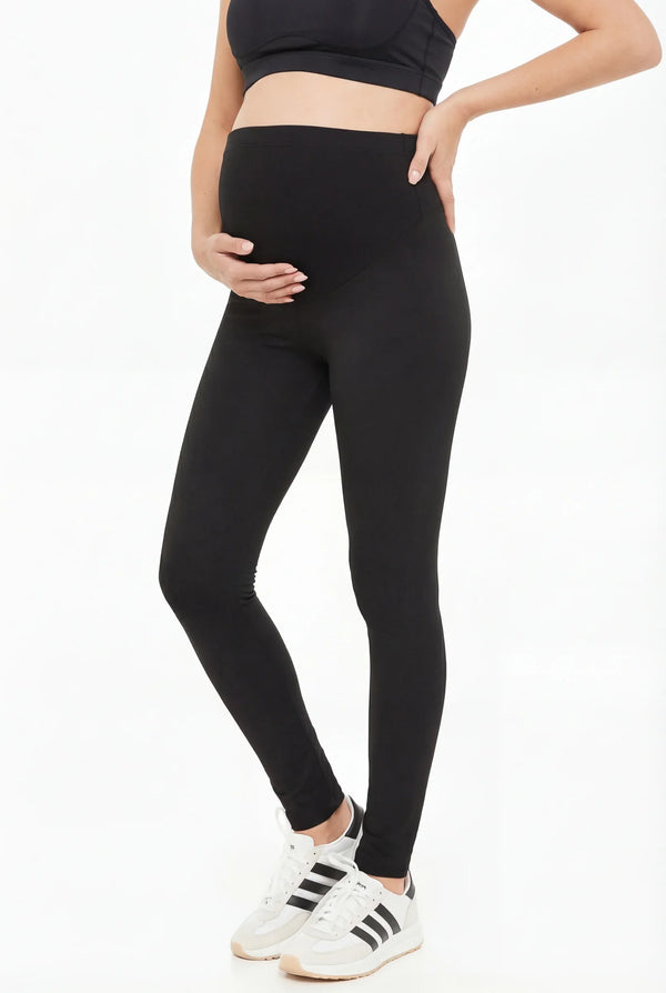 Colanți modelatori pentru gravide cu talie înaltă | 100% opaci