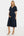 Rochie plisată de ocazie pentru gravide – bleumarin