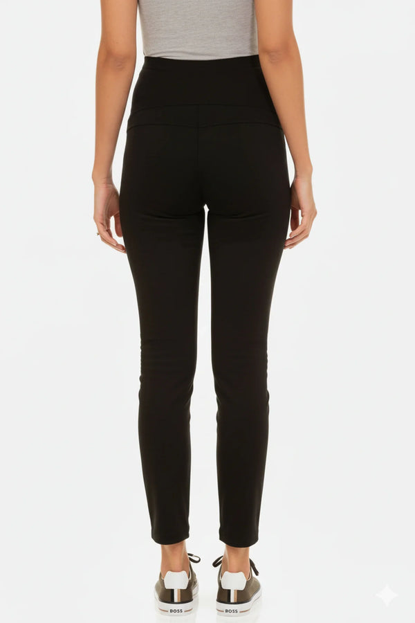 Colanți din imitație de piele pentru gravide