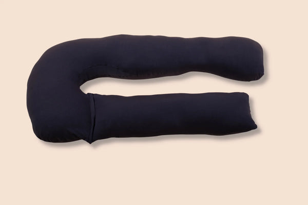 Pernă U 3 în 1 pentru gravide și alăptare – albastru închis