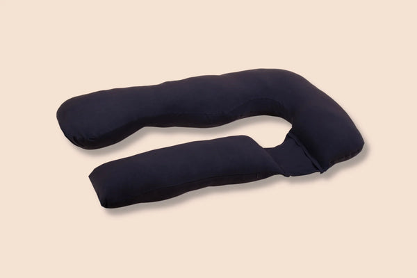 Pernă U 3 în 1 pentru gravide și alăptare – albastru închis