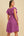 Rochie vaporoasă 2 în 1 pentru gravide și alăptare – violet