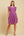 Rochie vaporoasă 2 în 1 pentru gravide și alăptare – violet