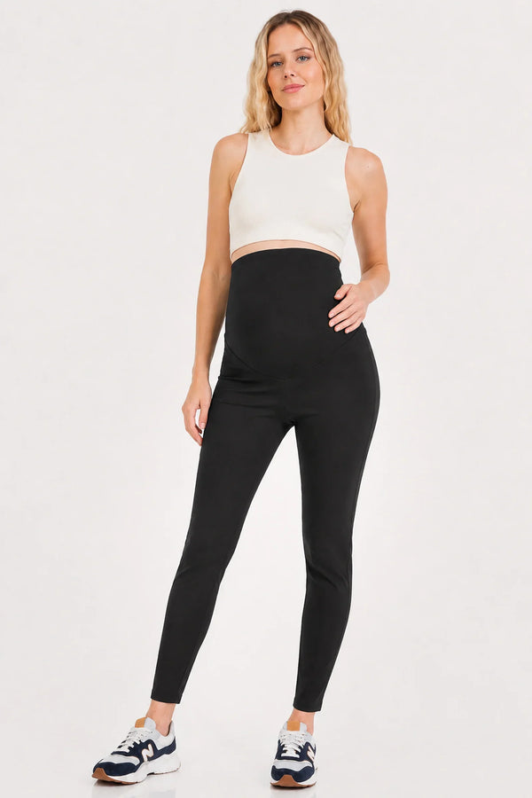 Pantaloni elastici pentru gravide – negri