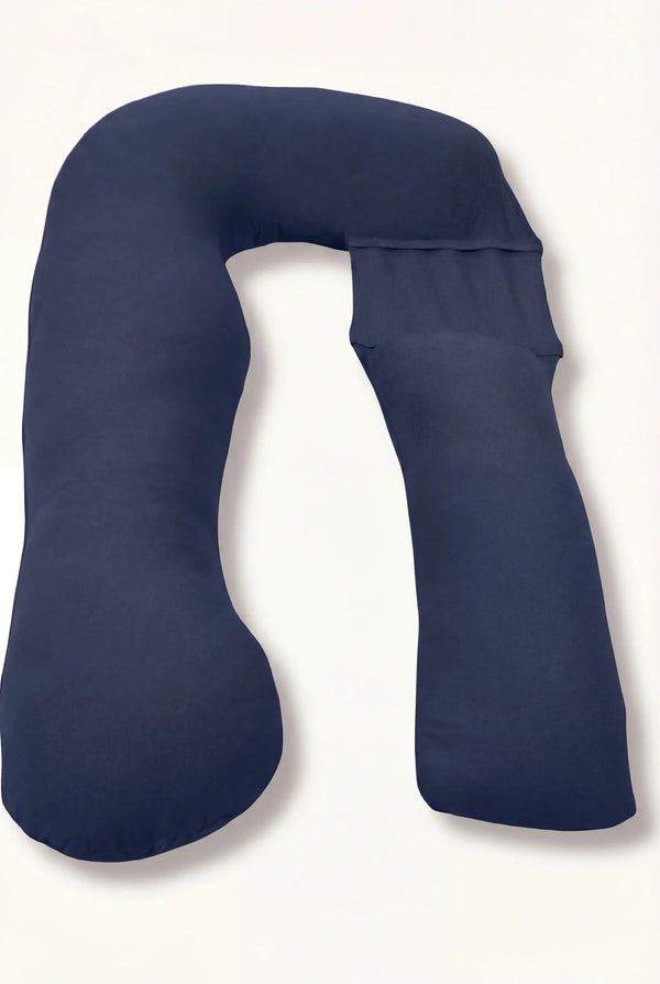 Pernă U 3 în 1 pentru gravide și alăptare – albastru închis
