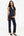 Pantalon elegant pentru gravide, din tricot – bleumarin